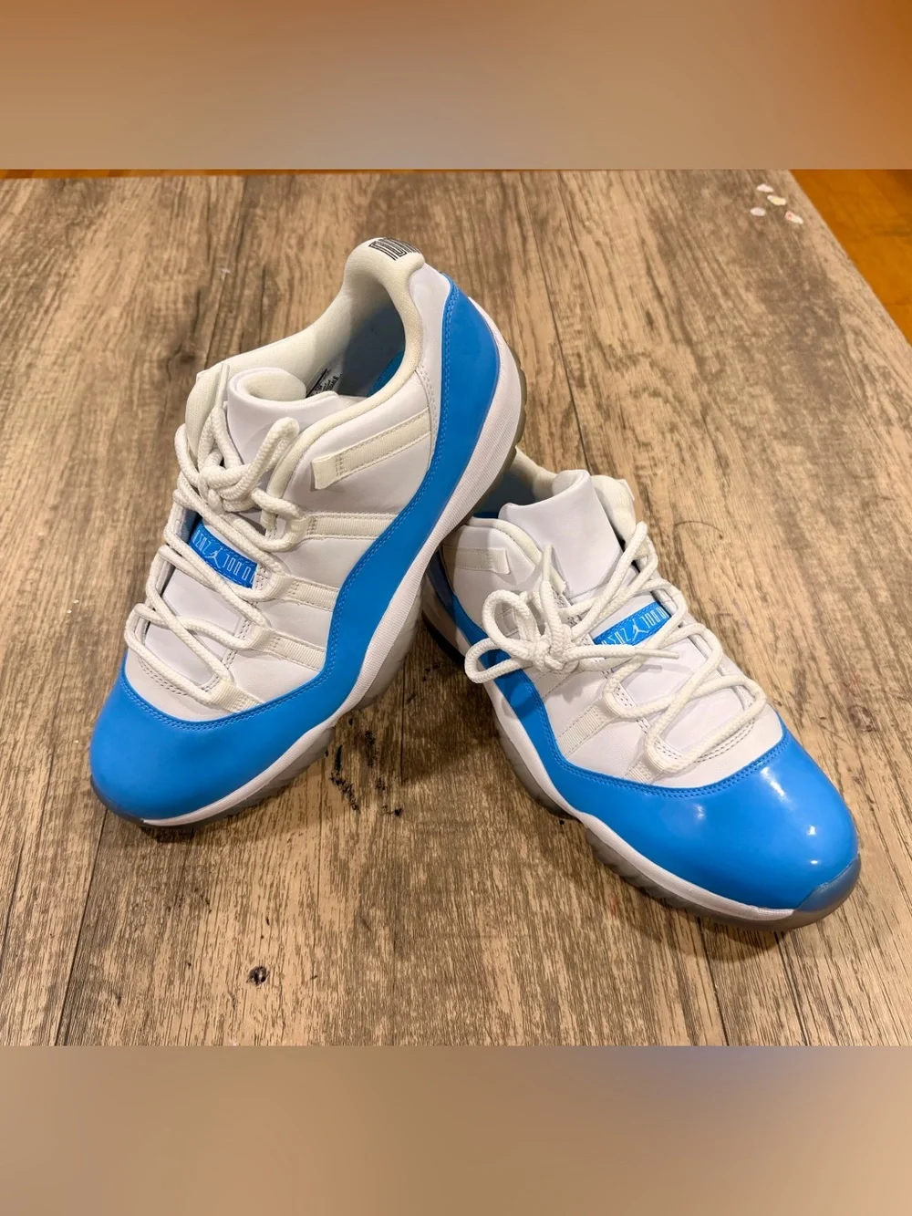 NEW- Air Jordan 11 Retro Low “University Blue” Size 11.5  Low-Top Sneakers